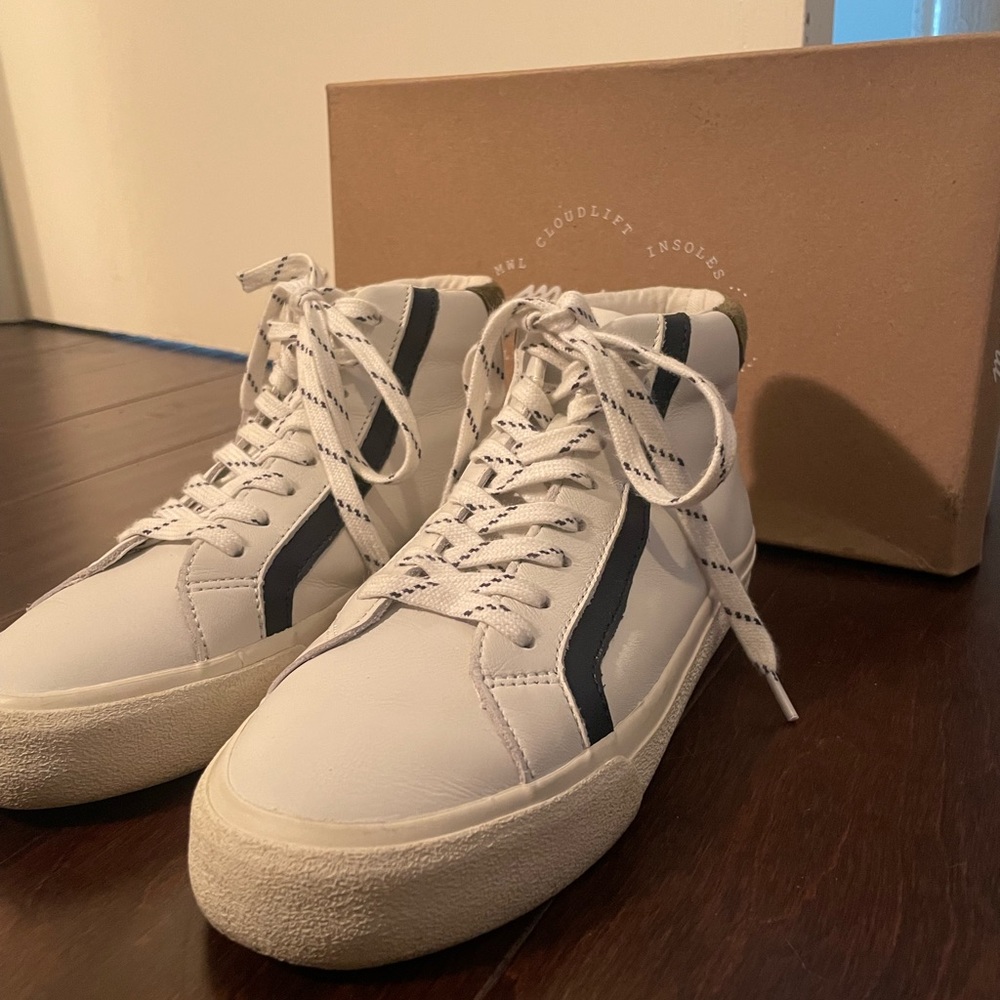 Madewell Sidewalk High-Top Sneakers